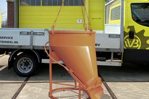 betonkubel staand zijlossing