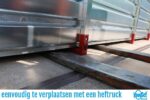 Materiaalcontainer 5mtr dubbele deuren korte zijde - Afbeelding 7