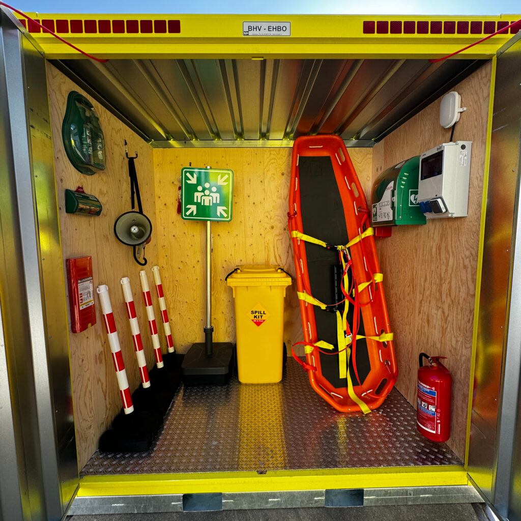 EHBO - BHV Container XL 1370x2200mm - bekijk de verschillende opties ...