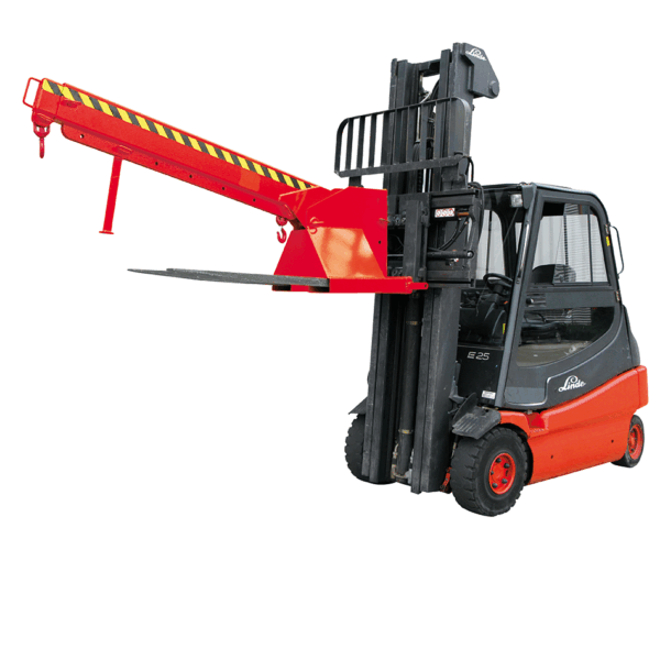 horizontaal en verticaal verstelbare Kraanarm Jib heftruck.