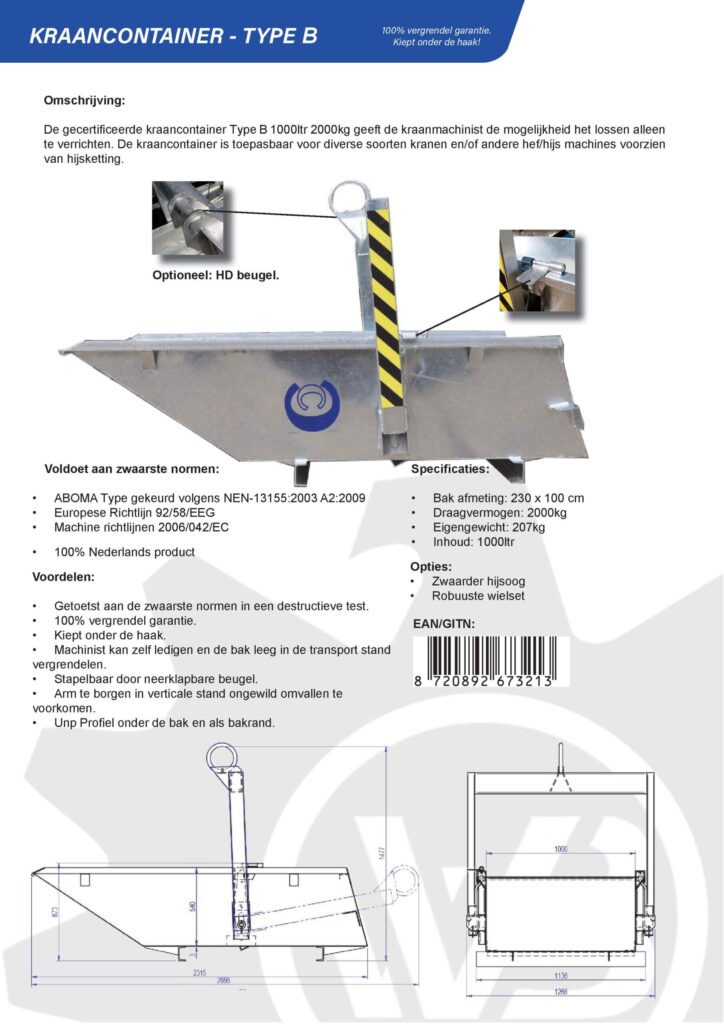 boatskip, stortschelp, kraancontainer, cranecontainer