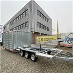 Aanhanger container afzetsysteem