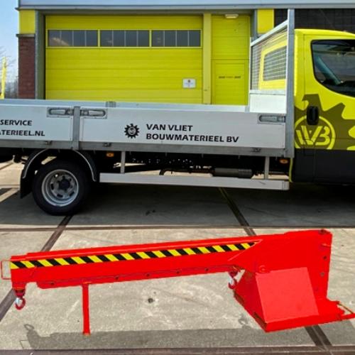 kraanarm jib heftruck vvb
