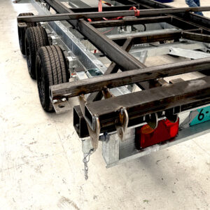 container aanhanger huren of kopen bij van Vliet