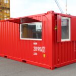 Controlroom werkplaats container Offshore