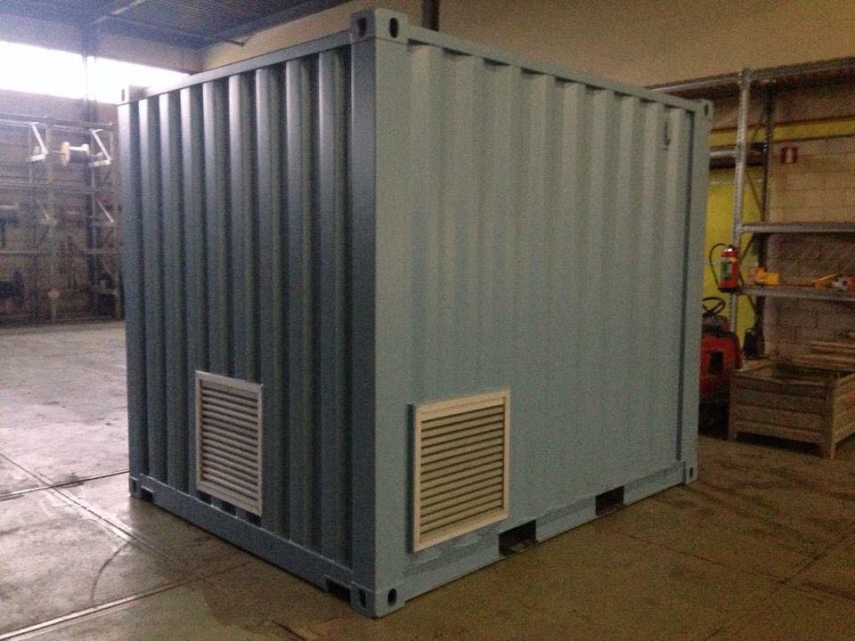 Machinekamer container 10ft