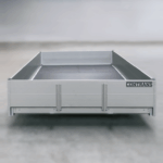 Contrans aluminium bak met kleppen - Afbeelding 2