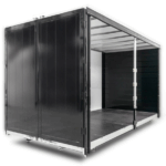 Contrans Boxbody zeil op Slede