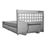 Contrans aluminium bak met kleppen